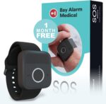SOS Micro - 24/7 Medical Alert with Optional Fall Detection for Seniors - Call to Activate - Location Tracking - Medical Alert System with Elderly Tracking - Panic Button for Seniors