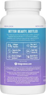 Vital Proteins Collagen Peptides Beauty Edition Capsules, 2.5g of Collagen Per Serving with Biotin and Vitamin C, 30 Servings - Image 8