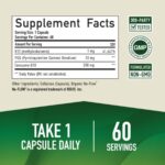 PQQ Supplement 20mg | Mitochondrial Biogenesis & Energy Optimizer With CoQ10 & Vitamin B12 | Supports Brain Health & Mitochondria Production | Ultra PQQ Formula | Vegan, Gluten-Free | 60 Capsules - Image 5