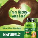 NATURELO Teen Multivitamin - Whole Food Multivitamin - with Minerals for Teenage Boys & Girls - Supplement for Active Kids - Non-GMO - Vegan & Vegetarian - 60 Capsules - Image 9