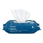 McKesson Washcloth Wipes for Adults, Scented (6 Pack, 576 Washcloths) Disposable Wash Cloths for Body - No-Rinse Formula with Snap Lid - Good for Incontinence and Elderly - 96 Wipes Per Pack - Image 8