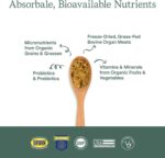 Fera Pet Organics Whole Food Multivitamin Cat and Dog Food Topper - Vet Created Cat & Dog Vitamins Plus Minerals, Micronutrients, Prebiotics and Probiotics – Powder Supplement - 3.7oz - Image 3