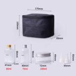 Portable Empty Spice Set, 3 Size Camping Travel Spice Bottles Moisture Proof Condiment Container with Lid, Go for Picnic Weekend Travel, Hunting and Camping with Friends - Image 6