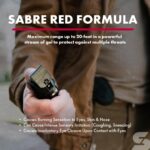 SABRE Tactical Pepper Gel With Belt Holster For Easy Carry, Maximum Police Strength OC Spray, Quick Access Fast Flip Top Safety, Tactical Design For Security Professionals, 1.8 fl oz - Image 5