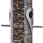 Droll Yankees Classic Sunflower or Mixed Seed Bird Feeder, Ring Pull Advantage, 6 Feeding Stations, 1 lb Bird Seed Capacity, 20-Inch
