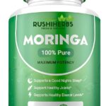 Moringa Powder Capsules|Pure Nutrient| Rich Moringa Powder| A Natural Green Antioxidant Superfood | Supports Energy, Skin Health, Gut Health with Essential Vitamins & Amino Acids
