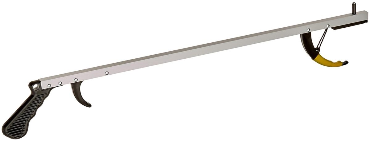 Sammons Preston Reacher, Standard, 26", Grabber Reacher Tool, Lightweight Trash Picker Grabber & Garden Nabber, Handy Aluminum Picker Up Tool & Reaching Claw, Portable Reaching Assist & Dressing Tool - Image 1