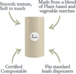 100% Certified Home Compostable and Biodegradable Dog Poop Bags - ASTM D6400 & EN 13432 Compliant dog poop bags rolls – 90 Bags – 6 x Rolls of Plant Based Poop Bags for dogs - Thick Poop Bags - Image 2