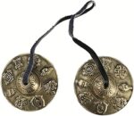 Handmade Nepal Tingsha Bell for Meditation and Sound Healing, 2.5"Meditation Bell, Authentic Percussion Instrument for Relaxation and Mindfulness - Image 9
