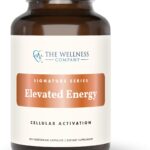 The Wellness Company Elevated Energy | 120 Capsules (2 Month Supply) | Natural Energy Booster with Herbal Extracts | Non-GMO, Vegan, Gluten Free | for Boosting Energy Levels