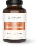 The Wellness Company Elevated Energy | 120 Capsules (2 Month Supply) | Natural Energy Booster with Herbal Extracts | Non-GMO, Vegan, Gluten Free | for Boosting Energy Levels