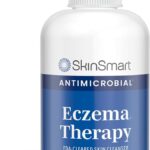 SkinSmart Antimicrobial Eczema Therapy with Hypochlorous Acid, Removes Bacteria so Skin Can Heal, for Adults, Kids and Seniors, 8 Ounce Clear Spray