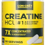 Creatine HCl Capsules | Muscle, Cognitive, Cellular Energy Support | No Bloating or Cramps | USA Made & NSF Certified | Creatine Pills (90 ct)