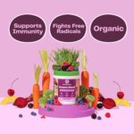 Amazing Grass Greens Superfood Antioxidant: Greens Powder with Organic Spirulina, Beet Root Powder, Elderberry & Probiotics, Sweet Berry, 30 Servings (Packaging May Vary) - Image 5