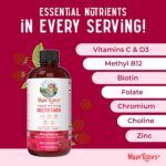 MaryRuth Organics Multivitamin for Women Men & Kids | Vegan, Sugar Free | Womens Multivitamin & Multimineral | Beauty & Energy Women's Multivitamin| Non-GMO | 15.22 Fl Oz - Image 7