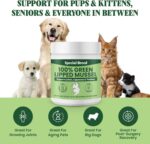 Green Lipped Mussel Powder for Dogs & Cats - 100% New Zealand Green Lipped Mussels - Natural Hip & Joint Supplement for Joints, Tendons, Ligaments, Muscles - 300 Grams - Up to 1,000 Servings - Image 4