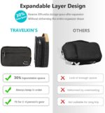 Travelkin Cord Organizer Travel, Electronic Organizer Travel Case, Cable Organizer Bag For Cords,Chargers Phone, Sd Card,Usbs (Black) - Image 5