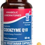 Anabolic Laboratories CoQ10 60mg Capsules - 60 Coenzyme Q10 Supplements - CoQ10 for Fertility, Heart, Skin, Lung, and Brain Health and Cellular Energy Production