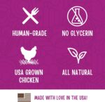 Full Moon Chicken Nuggets Healthy All Natural Dog Treats Human Grade Made in USA 12 oz - Image 5