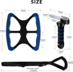 4pc Mobility Standalone Kit:Car Door Assist Handle for Elderly & Adjustable Standing Aid Safety Handle & Liberty Lift Assist with Hook Gift for Seniors, Disabled, Pregnant to Convenient Travel - Image 7