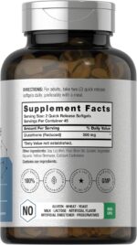 Horbaach Liposomal Glutathione Supplement 500mg | 90 Softgels | Non-GMO & Gluten Free - Image 2