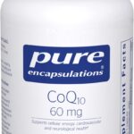 Pure Encapsulations CoQ10 60 mg | Coenzyme Q10 Supplement for Energy, Antioxidants, Brain and Cellular Health, Cognition, and Cardiovascular Support* | 250 Capsules