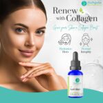 Skin Perfection Liquid Collagen Peptides Serum Booster for Face Elasticity Firming Diy Natural Ingredient Marine Collagen Soluble Plumper Mix in Any Hyaluronic Acid Serum or Facial Cream .5 Oz - Image 2
