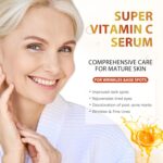 Super Vitamin C Serum for Women Over 70: Advanced Anti-Aging Vitamin C, Niacinamide, Vitamin E & Caffeine Formula，Hydrates, Firms, Lifts, Targets Wrinkles & Dark Spots, 1.0 fl. oz. - Image 3