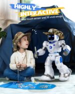 Ruko 1088 Smart Robots for Kids, Large Programmable Interactive RC Robot with Voice Control, APP Control, Present for 4 5 6 7 8 9 Years Old Kids Boys and Girls - Image 8