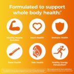 One A Day Women’s Multivitamin with Vitamin A, C, D, E and all 8 B vitamins, Calcium, Vitamins for Women, for Bone Health, Skin Health & Immune Health Support , 200 Count - Image 3