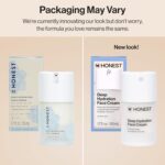 Honest Beauty Deep Hydration Face Cream for All Skin Types | Supports Natural Moisture Barrier | Shea Butter + Baobab Seed Oil | EWG Verified + Cruelty Free | 1.7 fl oz - Image 2