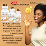 Quercetin 1,000mg, Vitamin C 1,000mg, Zinc 50mg, Vitamin D3 5,000iu, Selenium, Copper, Acerola, Ginger, Rutin, Bitter Orange, Rose Hips, Echinacea, Immune C Plus, 14 in 1 Immune C Plus (120 Count) - Image 3