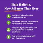 Halo Holistic Plant-Based Recipe With Superfoods, Complete Digestive Health, Vegan Dry Dog Food Bag, Adult Formula, 21-lb Bag - Image 3