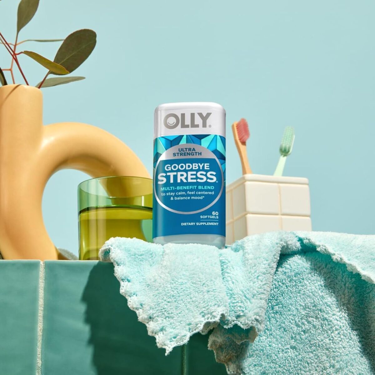 OLLY Ultra Goodbye Stress Softgels, 60ct - Image 9