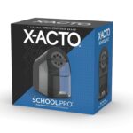 X-ACTO , SchoolPro Electric , Heavy Duty Electric for School, Classroom and Teacher Supplies, Perfect for Addition to Homeschooling Supplies, Black, 1 Count