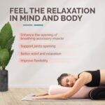 Yes4All Triple-Layer Sponge Yoga Bolster Pillow for Restorative Yoga & Meditation - Versatile Yoga Support Pillow, Balance & Poses Modification - Image 4