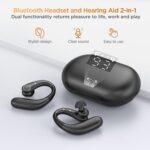 Hearing Aids, Hearing Aids for Seniors with Bluetooth, Rechargeable Hearing Aid with APP for People with Hearing Loss, 5 Levels of Volume Automatic Noise Cancellation, Clear Sound and Easy to Use - Image 2