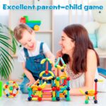Magnetic Building Blocks STEM Educational Toy for Kids Montessori Learning Sticks and Balls Preschool Sensory Toys for Toddlers Gift for 3 Year Old Boys & Girls - Image 7