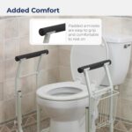 Drive Medical Stand Alone Toilet Safety Rail - Image 6