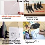 B5 Drawing Tracing Board Light Copy Pad Optical Image Reflection Projector Wireless Copy Board DIY Shadow Mirror Tracer with Stand for Artist Beginner Diamond Drawing Sketching - Image 4
