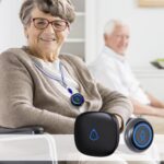Caregiver Pager, Wireless Call Button for Seniors/Elderly at Home, 1 SOS Button + 1 Receiver Medical Life Alert System, Emergency Panic Call Bell, Help Alarm for Nurse Calling & Patient Assistance - Image 7