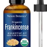 Organic Frankincense Essential Oil 30 ml - Pure Natural Boswellia Serrata for Diffusers, Aromatherapy, and Rejuvenating Skin & Hair Care - Nexon Botanics