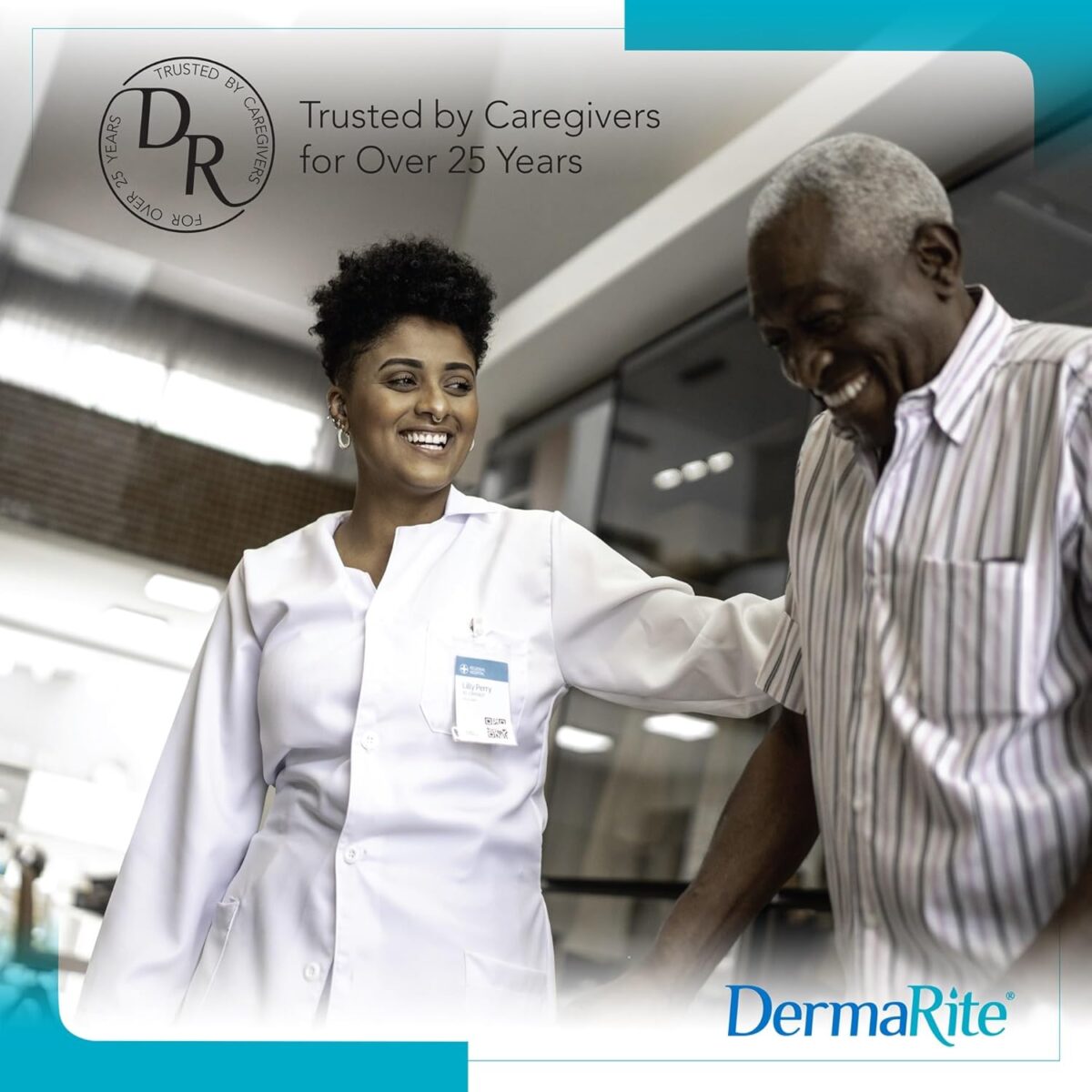 DermaRite PeriFresh Rinse-Free Perineal Cleanser - Aloe Vera Enriched, pH-Balanced, Odor Neutralizing - 1 Gal, 1 Count - Image 4