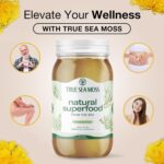 TrueSeaMoss Wildcrafted Irish Sea Moss Gel - Made with Dried Seaweed - Seamoss, Vegan-Friendly, Antioxidant Supports Digestion - Made in USA (Original, Pack of 1) - Image 6