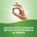 Nature's Way Activated Charcoal, Binds Unwanted Materials and Gas in the Digestive Tract*, 560 mg per 2-Capsule Serving, 100 Capsules (Packaging May Vary) - Image 6