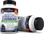 Elderberry with Zinc and Vitamin C for Adults - Immune Support Vitamins for Women and Men Natural Elderberries Black Sambucus Capsules - Immune Defense Multiminerals Supplement, Gluten-Free, 60 Ct - Image 8