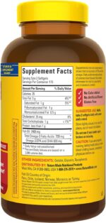 Nature Made Fish Oil 1200 mg Softgels, Fish Oil Supplements, Omega 3 Fish Oil for Healthy Heart Support, Omega 3 Supplement with 230 Softgels, 115 Day Supply - Image 8