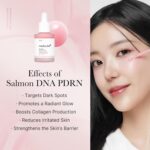 medicube Salmon DNA PDRN Pink Peptide Serum, Pink glow serum, Peptide, Niacinamide, Hydrating & Moisturizing & Firming, Uneven Skin Tone, Korean Skincare | 1.01 fl.oz. (1.01 fl.oz., Salmon DNA PDRN) - Image 4