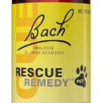 Bach RESCUE Remedy PET Dropper 20mL, Natural Stress Relief, Calming for Dogs, Cats, & Other Pets, Homeopathic Flower Essence, Thunder, Fireworks & Travel, Separation, Sedative-Free