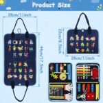 Dementia Products for Elderly, Busy Blanket for Dementia Patients, Alzheimers Activities for Seniors, Gifts for Adult Dementia Patients, Dementia Therapy Aid Fidget Blanket Product, Elderly Gifts - Image 2